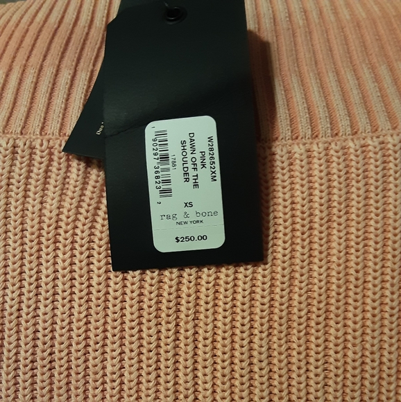 Rag & Bone Dawn Pink Knit Sweater Womens Small - Picture 4 of 11